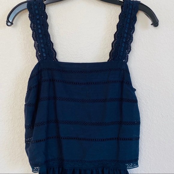 Romeo & Juliet Couture Eyelet Open Back Dress Sz S - Picture 7 of 10